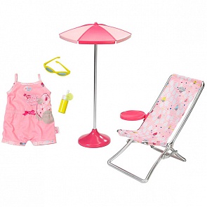 Набор Солнечные ванны для кукол из сери Baby born (Zapf Creation, 822-395)